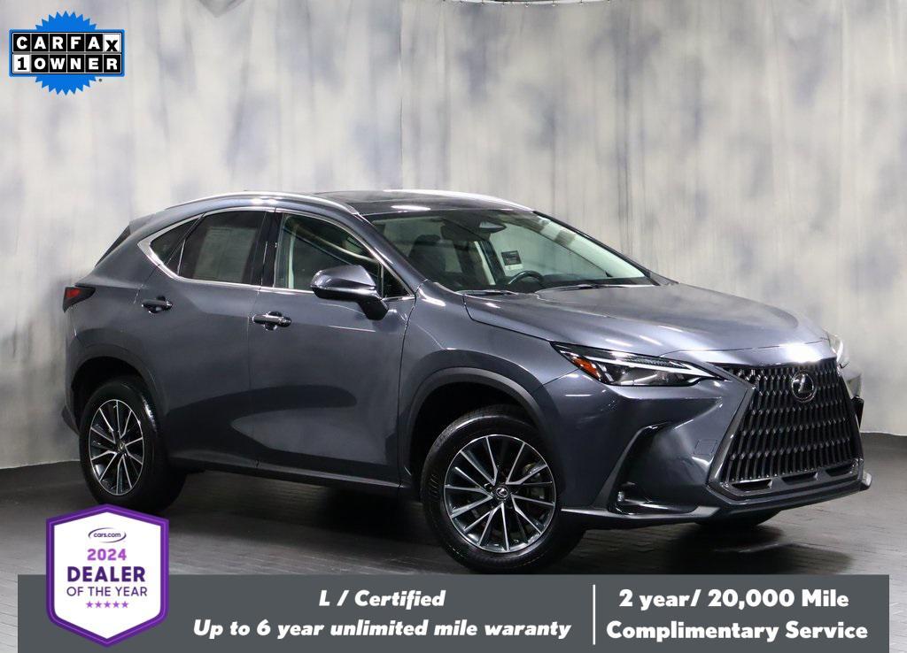 used 2023 Lexus NX 350h car, priced at $42,988