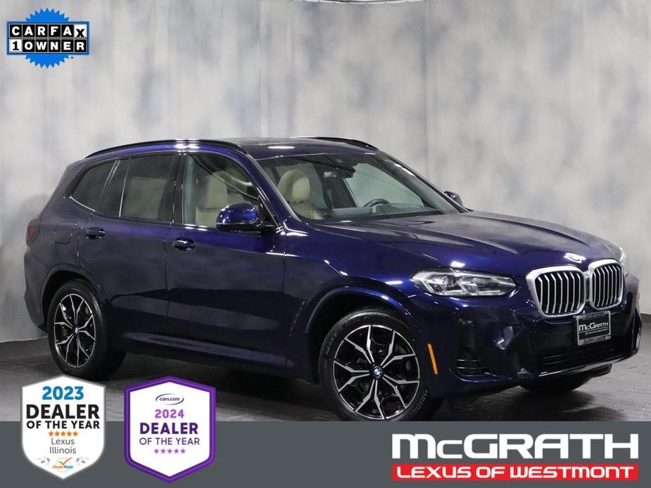 used 2022 BMW X3 car, priced at $33,988