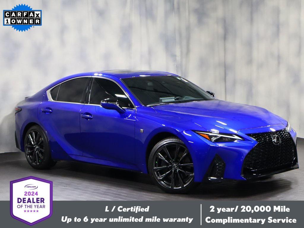 used 2025 Lexus IS 350 car, priced at $51,470