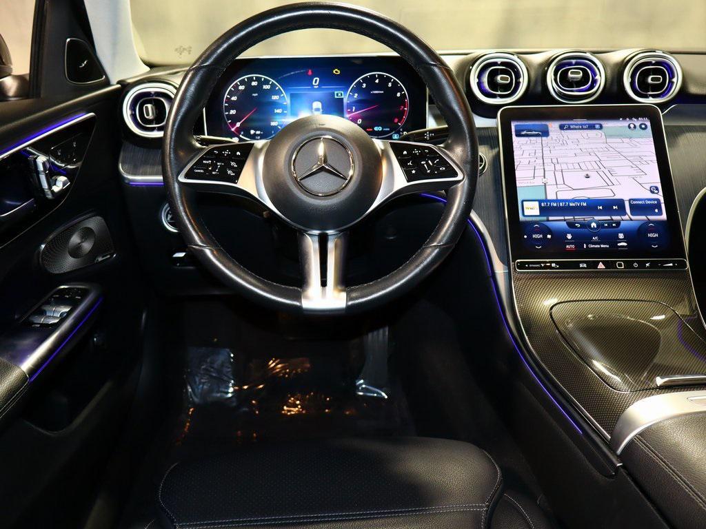 used 2022 Mercedes-Benz C-Class car, priced at $26,988