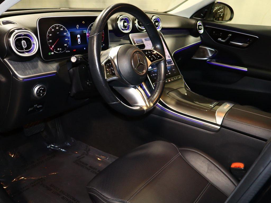 used 2022 Mercedes-Benz C-Class car, priced at $26,988