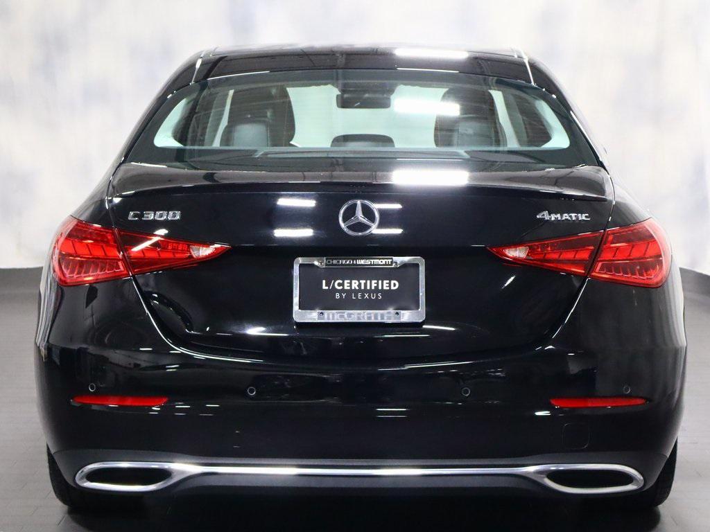 used 2022 Mercedes-Benz C-Class car, priced at $26,988