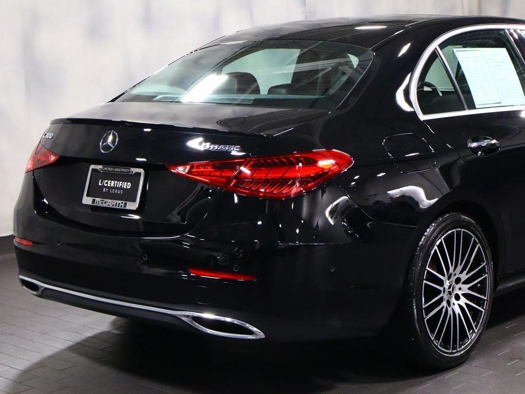 used 2022 Mercedes-Benz C-Class car, priced at $26,988