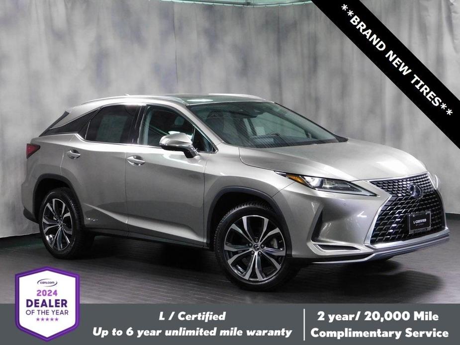 used 2021 Lexus RX 450h car, priced at $48,990