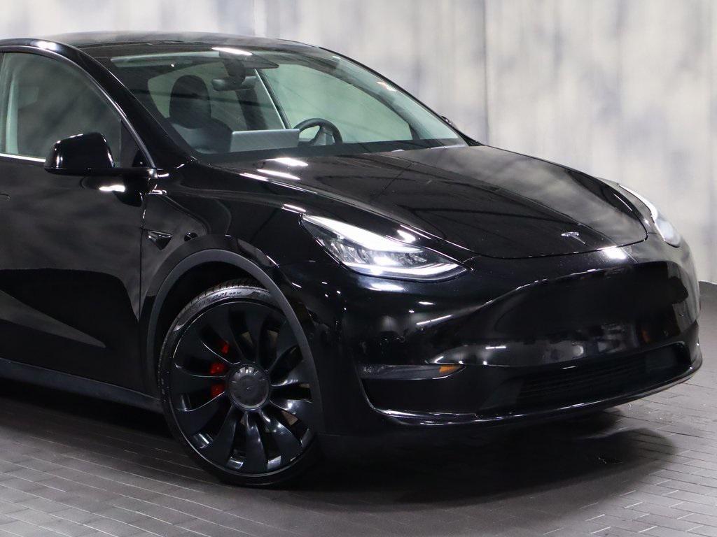 used 2020 Tesla Model Y car, priced at $23,400