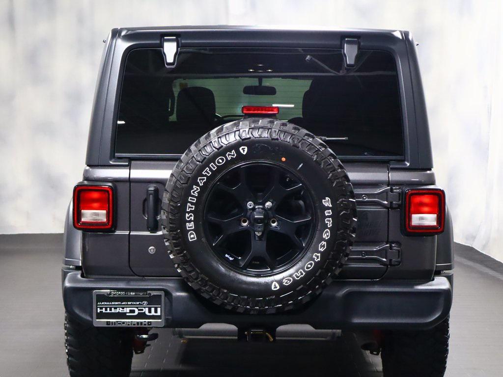 used 2020 Jeep Wrangler Unlimited car, priced at $30,488