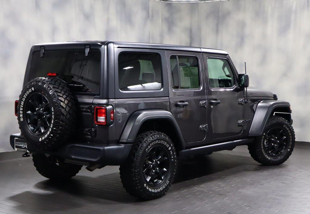 used 2020 Jeep Wrangler Unlimited car, priced at $30,488