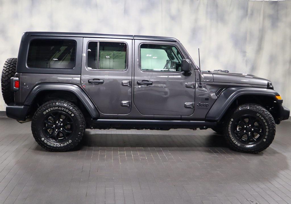 used 2020 Jeep Wrangler Unlimited car, priced at $30,488