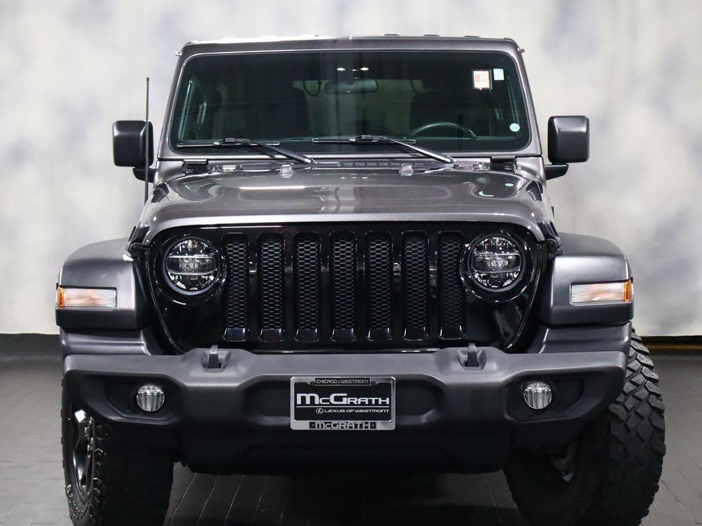 used 2020 Jeep Wrangler Unlimited car, priced at $30,488
