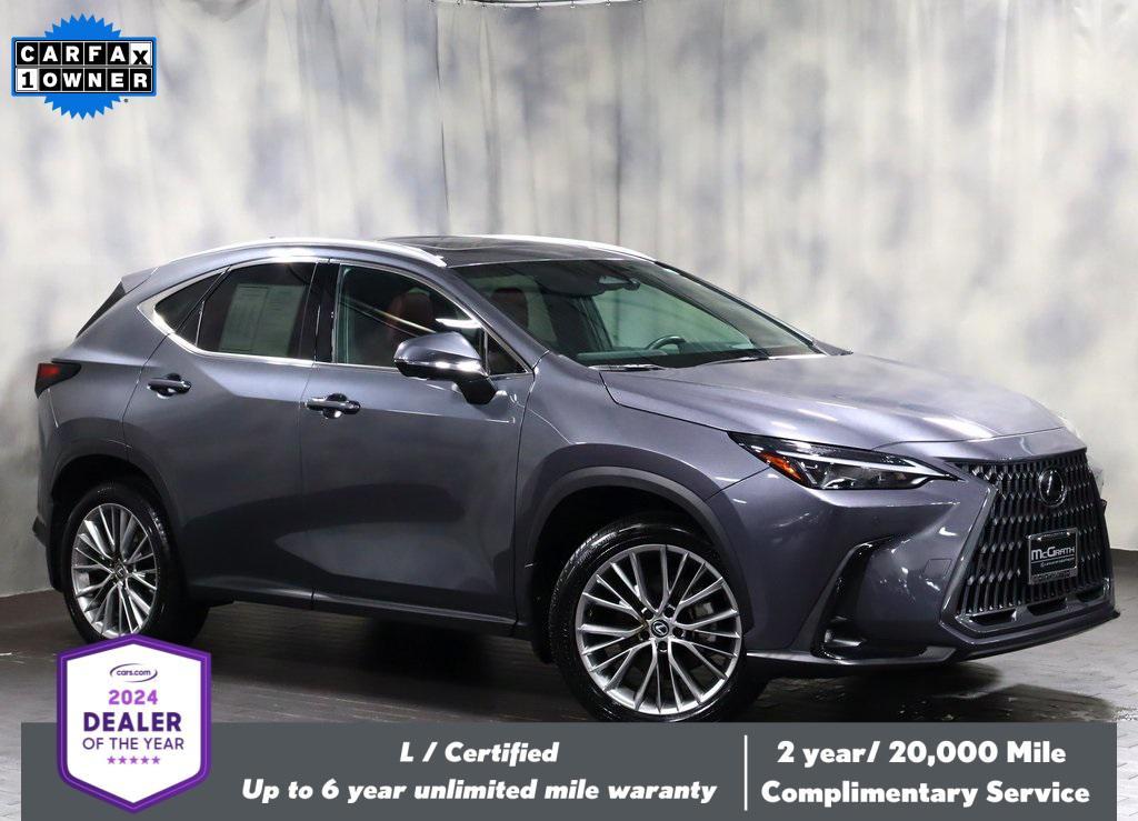 used 2025 Lexus NX 350h car, priced at $52,488