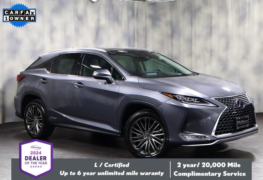 used 2022 Lexus RX 450h car, priced at $55,488