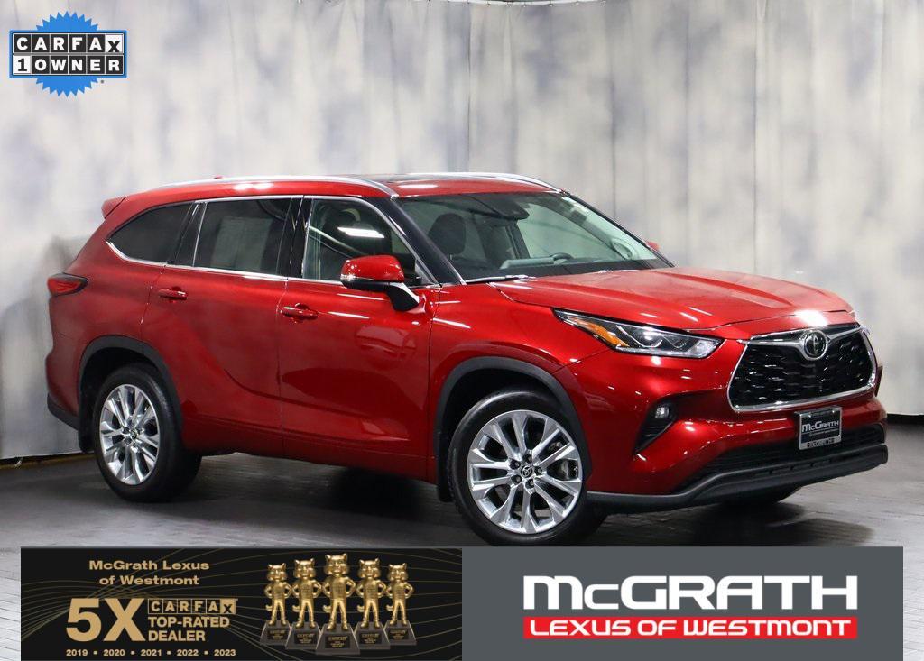 used 2022 Toyota Highlander car, priced at $37,988