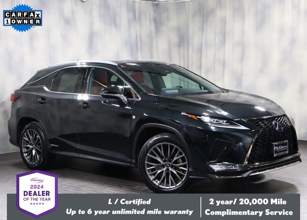 used 2022 Lexus RX 450h car, priced at $47,988