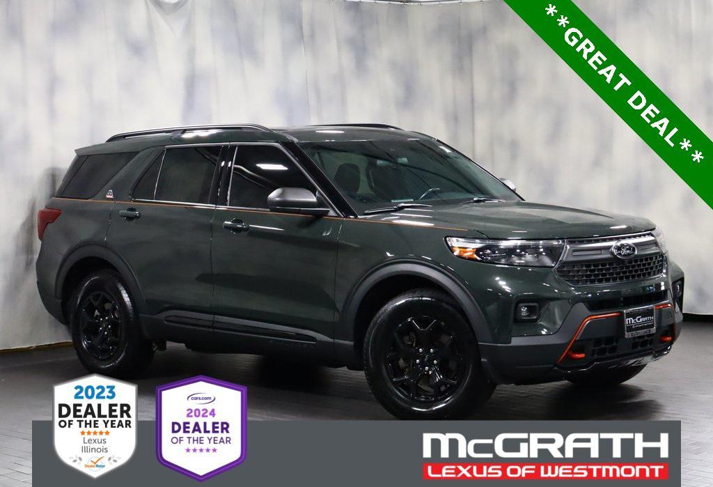 used 2022 Ford Explorer car, priced at $28,540