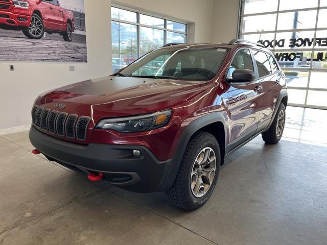 used 2021 Jeep Cherokee car, priced at $25,614