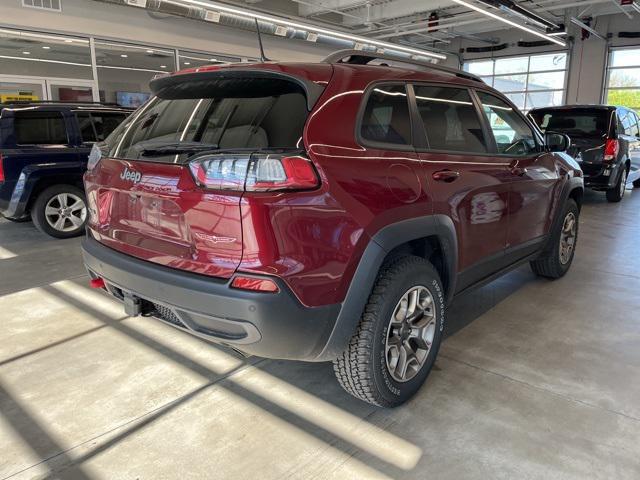used 2021 Jeep Cherokee car, priced at $25,614