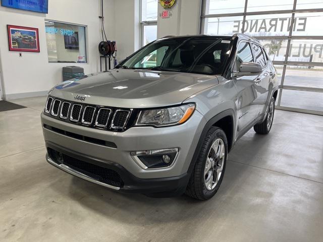used 2021 Jeep Compass car, priced at $21,605