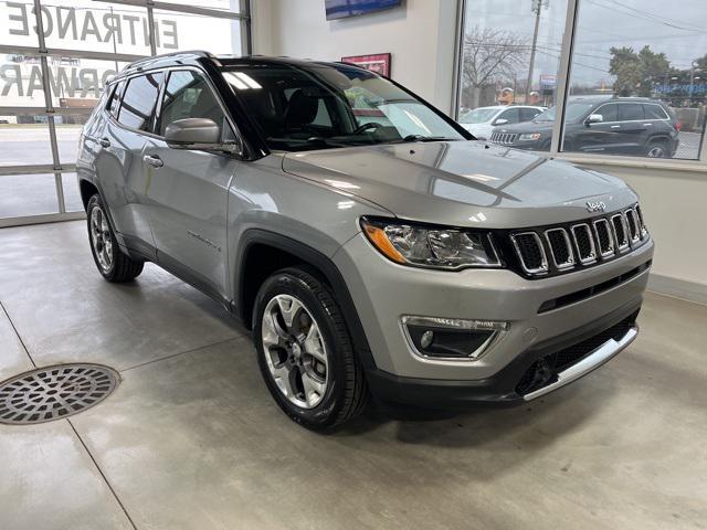 used 2021 Jeep Compass car, priced at $21,605
