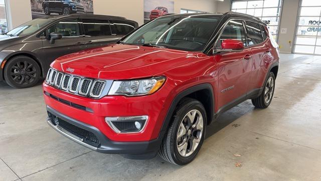 used 2021 Jeep Compass car, priced at $22,020