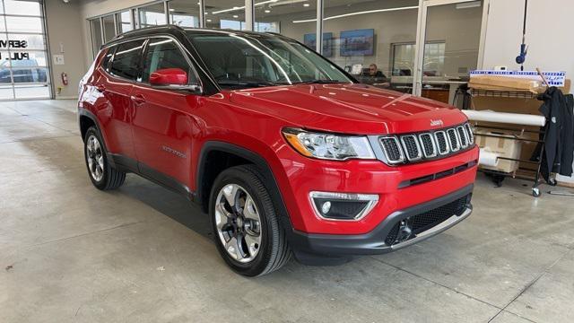 used 2021 Jeep Compass car, priced at $22,020