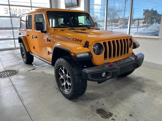 used 2021 Jeep Wrangler Unlimited car, priced at $29,032