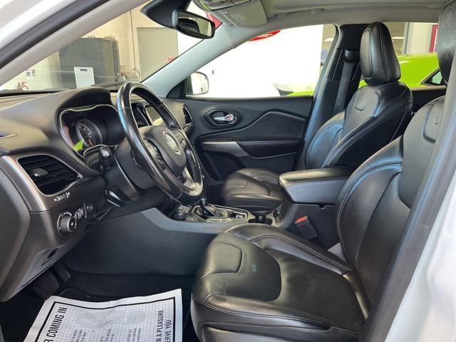 used 2021 Jeep Cherokee car, priced at $18,553