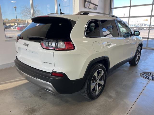 used 2021 Jeep Cherokee car, priced at $18,553