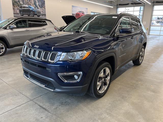 used 2021 Jeep Compass car, priced at $23,188