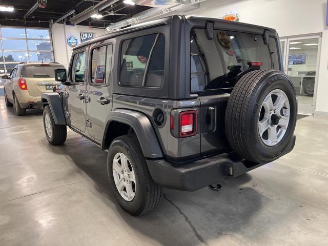 used 2021 Jeep Wrangler Unlimited car, priced at $27,023