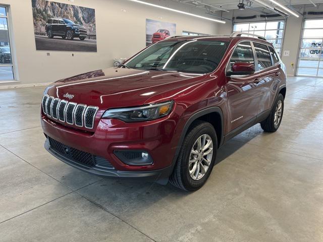 used 2021 Jeep Cherokee car, priced at $25,631