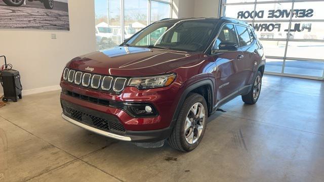 used 2022 Jeep Compass car, priced at $25,241