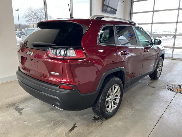 used 2021 Jeep Cherokee car, priced at $24,603