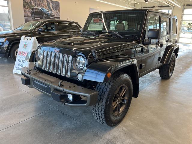 used 2016 Jeep Wrangler Unlimited car, priced at $18,299
