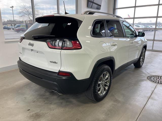 used 2021 Jeep Cherokee car, priced at $17,697