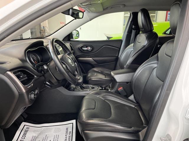 used 2021 Jeep Cherokee car, priced at $17,697