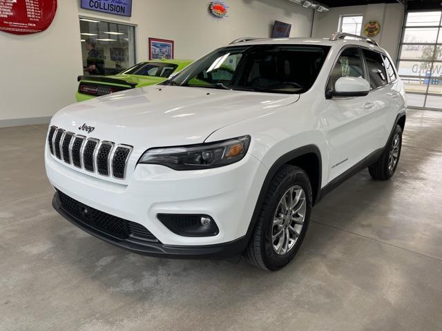 used 2021 Jeep Cherokee car, priced at $17,697