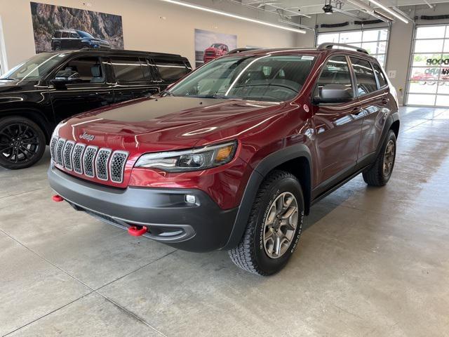 used 2021 Jeep Cherokee car, priced at $27,663
