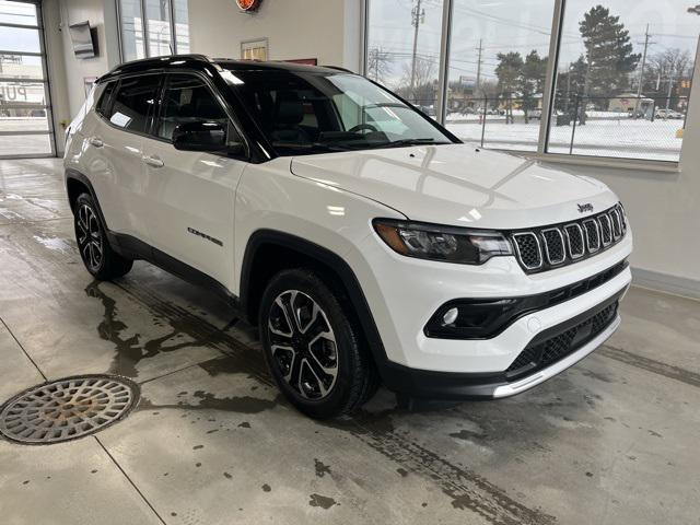 used 2023 Jeep Compass car, priced at $25,746