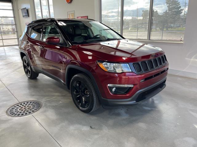 used 2021 Jeep Compass car, priced at $17,696