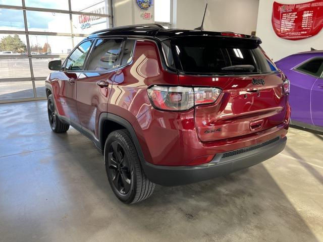 used 2021 Jeep Compass car, priced at $17,696