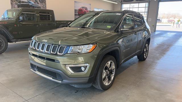 used 2021 Jeep Compass car, priced at $21,836
