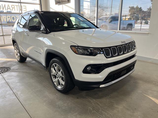 used 2022 Jeep Compass car, priced at $23,287