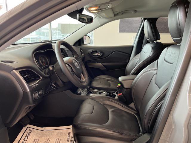 used 2021 Jeep Cherokee car, priced at $24,042