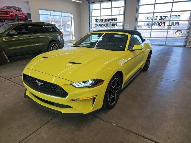 used 2021 Ford Mustang car, priced at $24,398