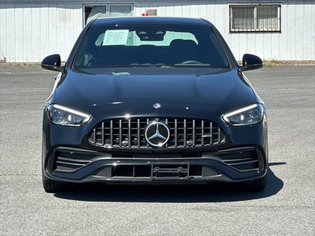 used 2023 Mercedes-Benz AMG C 43 car, priced at $49,990
