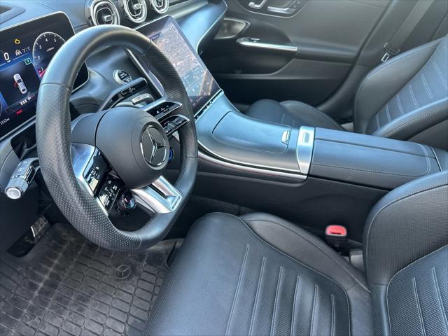 used 2023 Mercedes-Benz AMG C 43 car, priced at $49,990