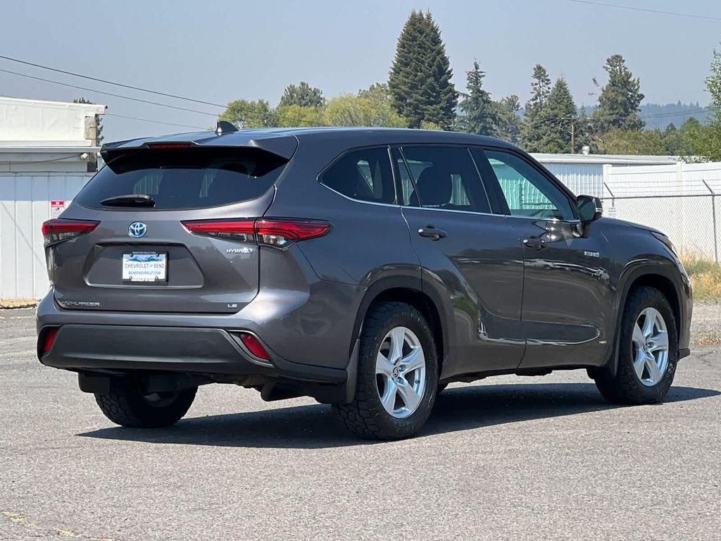 used 2021 Toyota Highlander Hybrid car, priced at $29,990