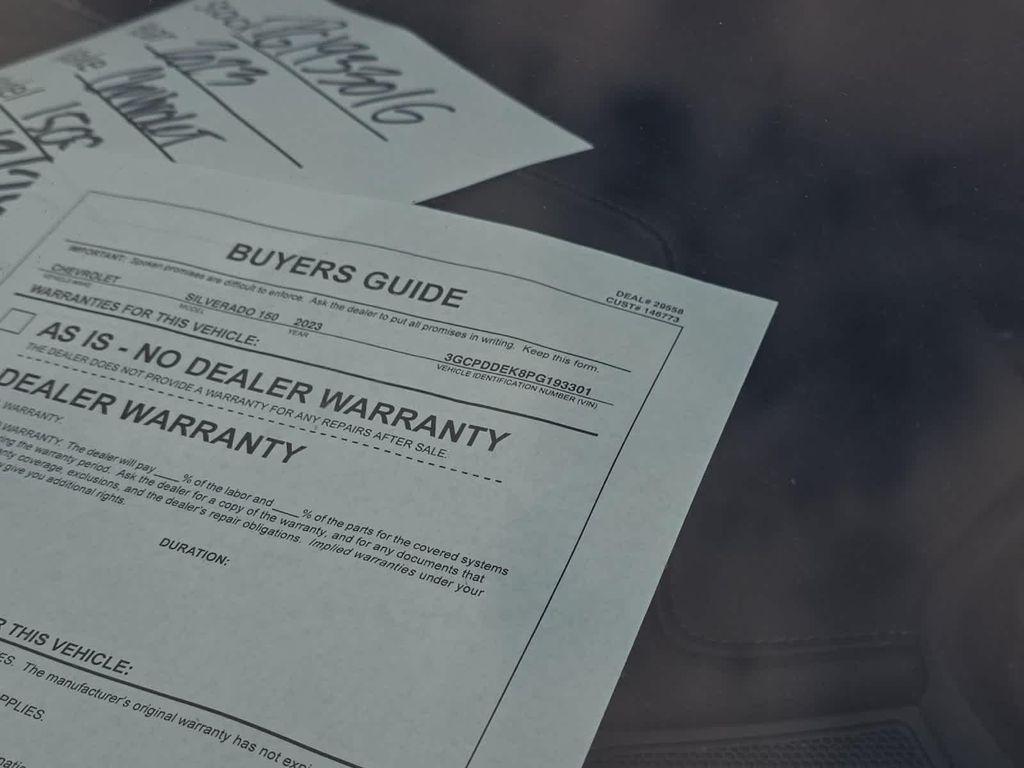 used 2023 Chevrolet Silverado 1500 car, priced at $34,990