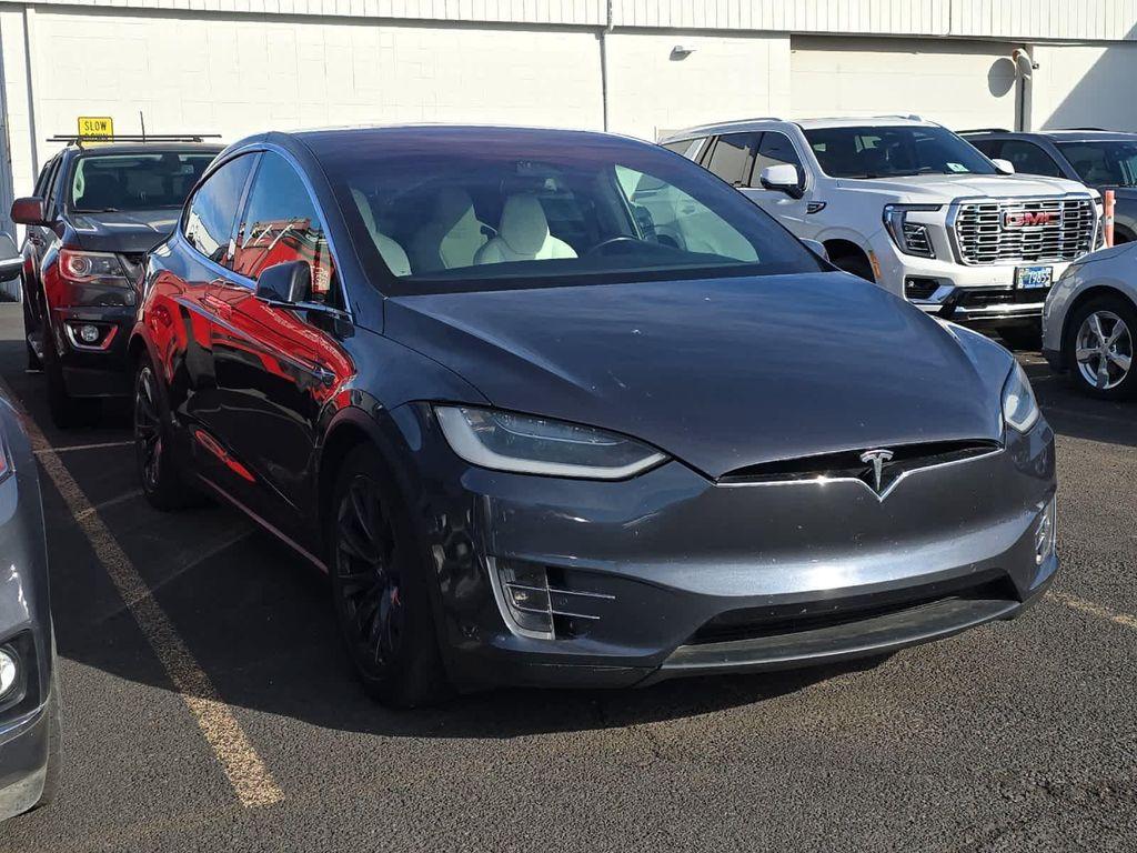 used 2018 Tesla Model X car, priced at $27,990