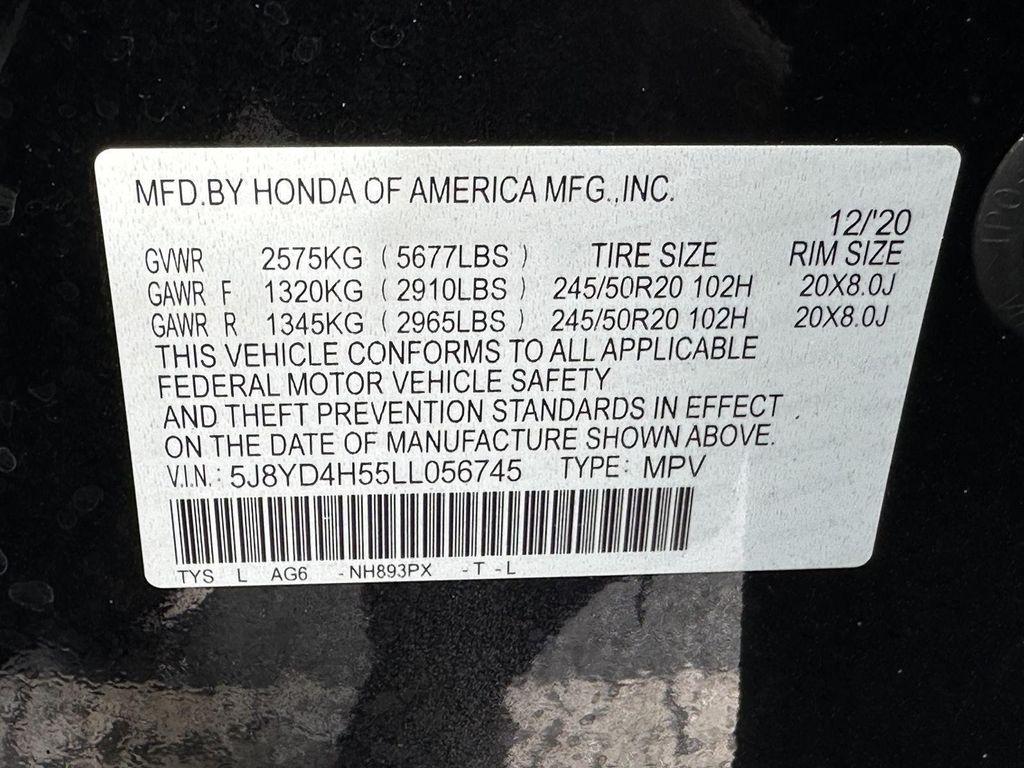used 2020 Acura MDX car, priced at $30,900